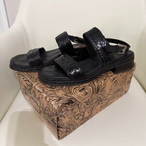 Brighton Wayne Atanado Black Sandal 9N